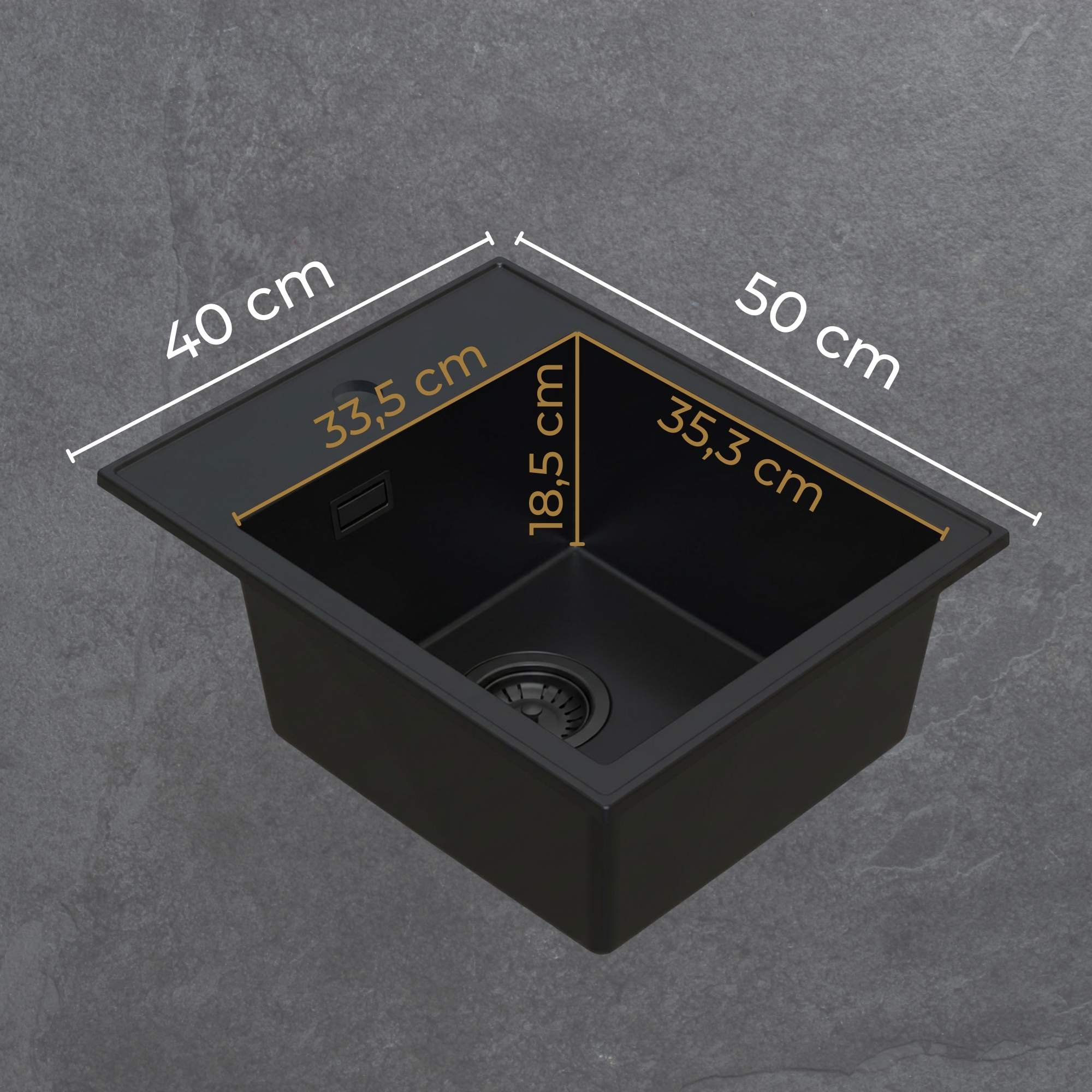 Zlew granitowy dwukomorowy VELTO 2KBO